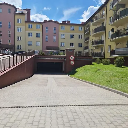 Apartament Z Garazem Podziemnym - Augustowska Allenstein Exterior foto